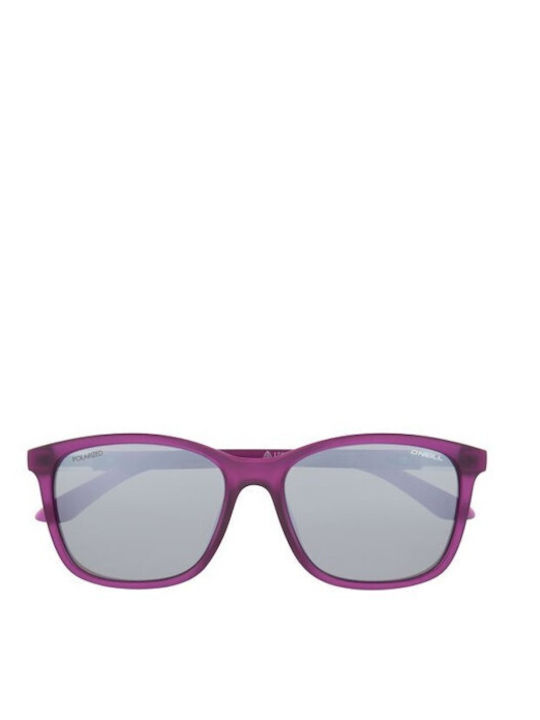 O'neill Sunglasses with Purple Plastic Frame and Gray Lens 92800620372