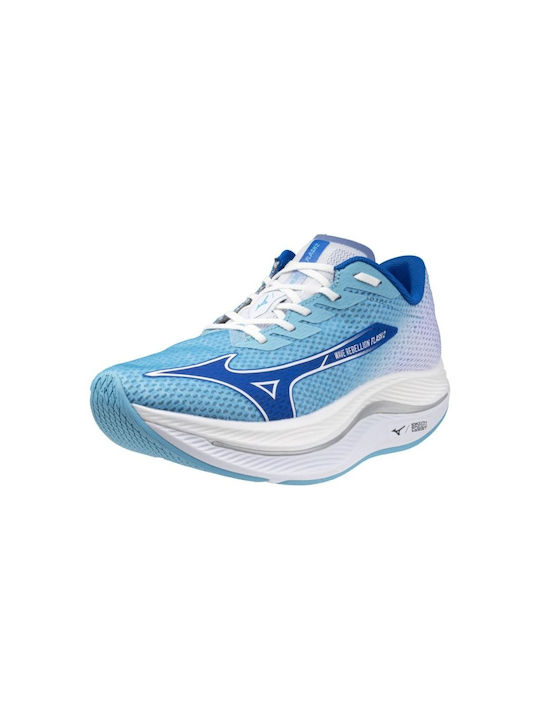 Mizuno Wave Rebellion Flash 2 Sport Shoes Running River Blue / Mugen Blue / White