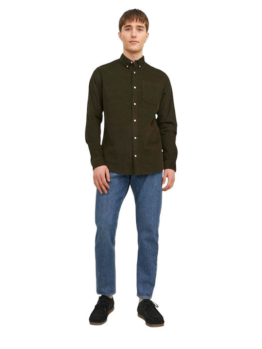 Long-sleeved Corduroy Shirt Rosin