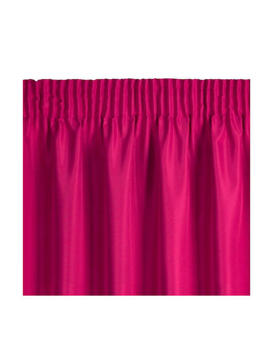 Eurofirany Curtain with Pencil Pleat Rita Fuchsia 140x270cm