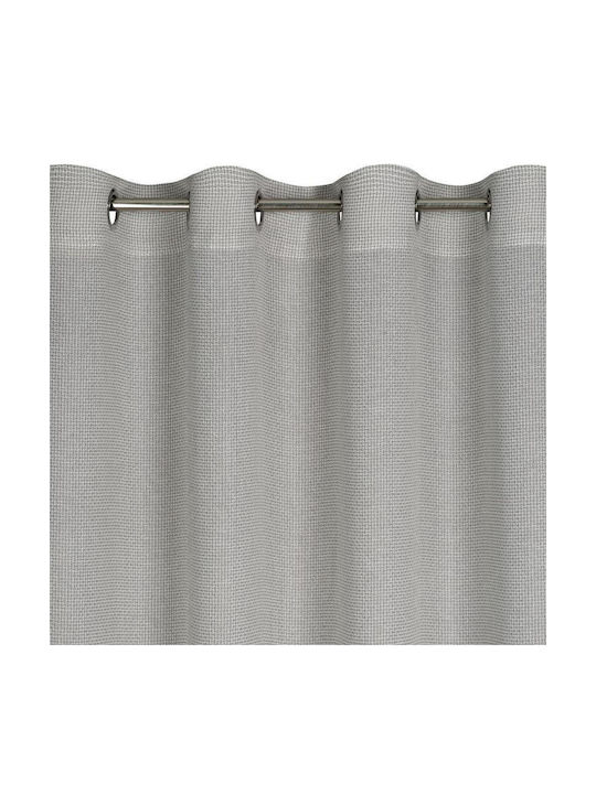 Eurofirany Vorhang mit Grommet Cindy Gray 140x250cm