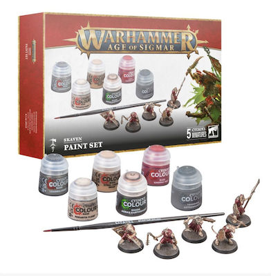 Warhammer Age Sigmar Skaven Paint Set 6x12ml