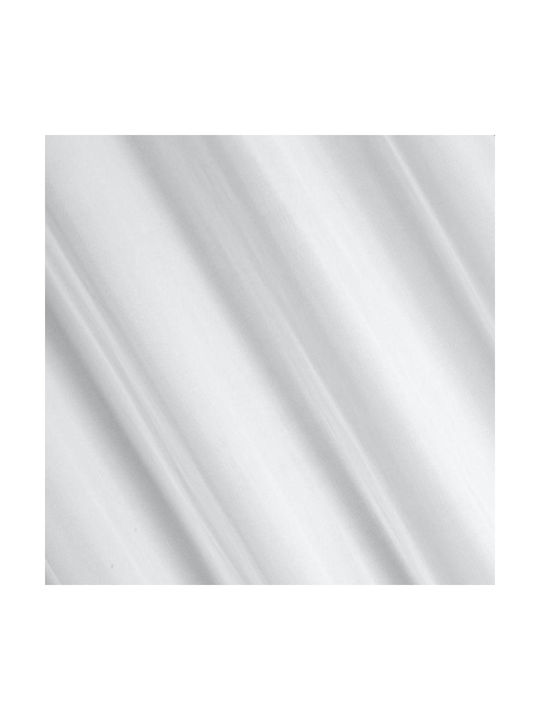 Eurofirany Κουρτίνα με Τρέσα Dalia Λευκή 350x270εκ.