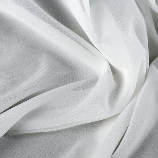 Eurofirany Vorhang mit Bleistiftfalten Dalia Weiß 350x270cm
