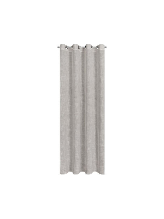Eurofirany Vorhang mit Grommet Gray 140x250cm