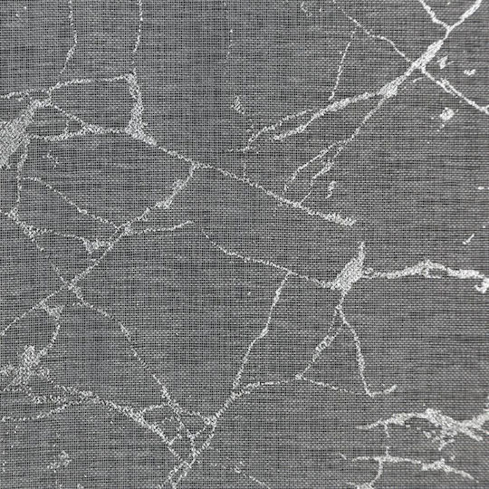 Eurofirany Κουρτίνα με Τρουκς Reva Λευκή 140x250εκ.