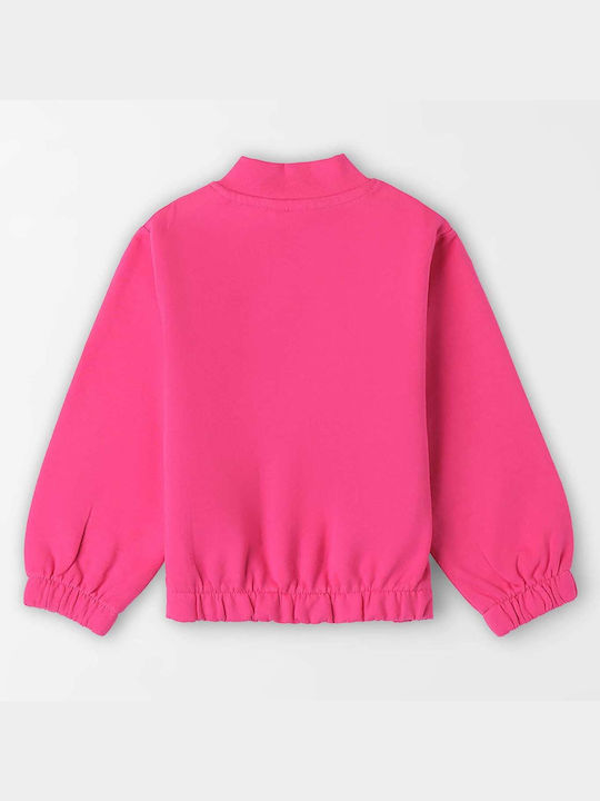 iDO Kids Sweatshirt Cardigan fuchsia