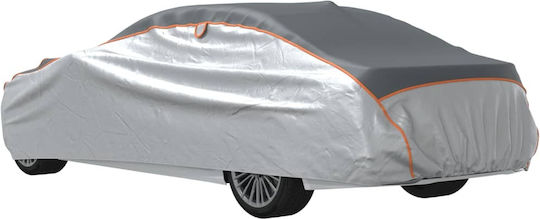 vidaXL Covers 406x175x118cm for Hail Waterproof XLarge for Sedan Secured with Straps