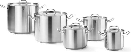 Hendi Kitchen Line Oală Adâncă Din Oțel Inoxidabil 2.8lt / 16cm