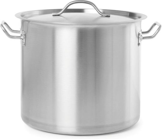 Hendi Budget Line Tiefes Kochtopf aus Aluminium 9lt / 25cm