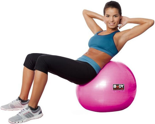 Body Sculpture Ball Pilates 75cm in Rosa Farbe