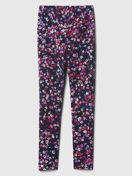 GAP Kids Long Legging Floral Blue