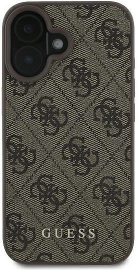 Guess Classic Back Cover Plastic Maro (iPhone 16 Plus)