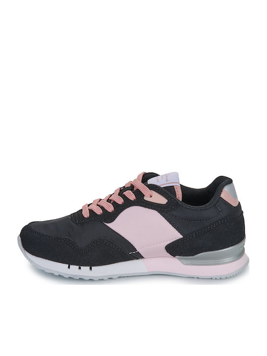 London Παιδικά Sneakers Μαύρα