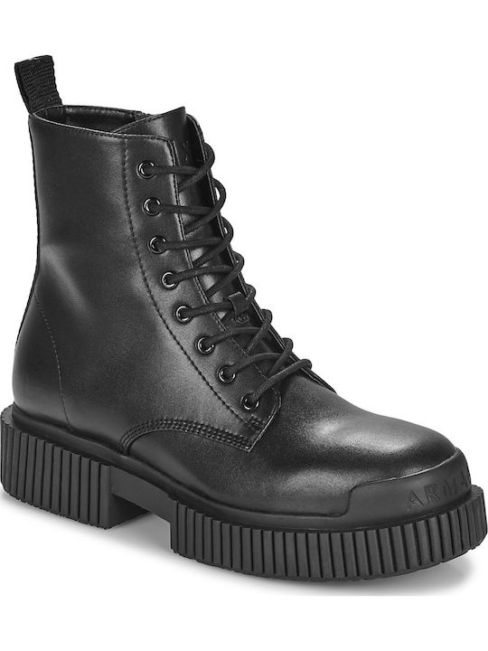 Armani Exchange Boots Black
