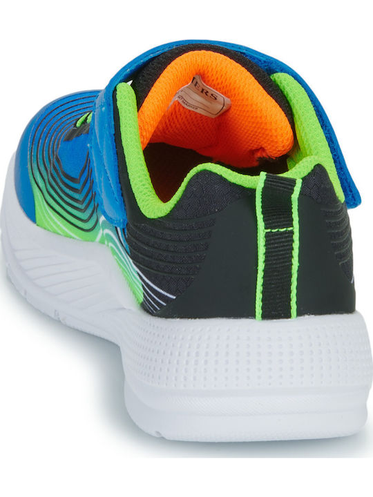 Microspec Kids Sneakers with Scratch Blue