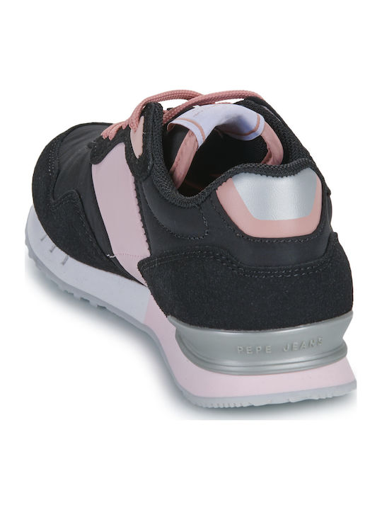 London Παιδικά Sneakers Μαύρα