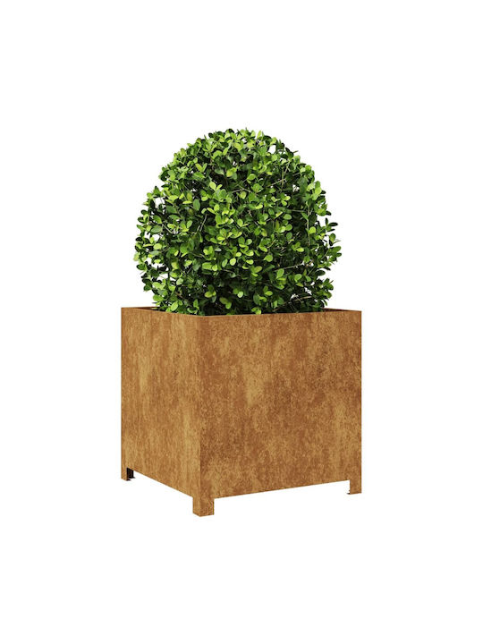 vidaXL Garden Planter Box 50x50cm Coffee 851219