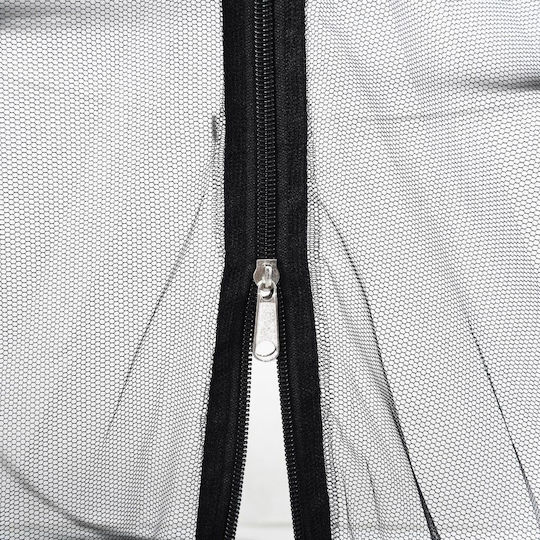 vidaXL Camping Mosquitos Nest Black 200x150x140cm