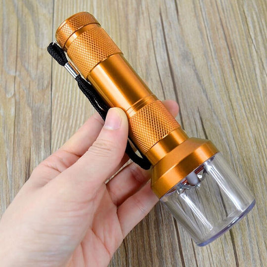 Electric Aluminum Grinder - Gold