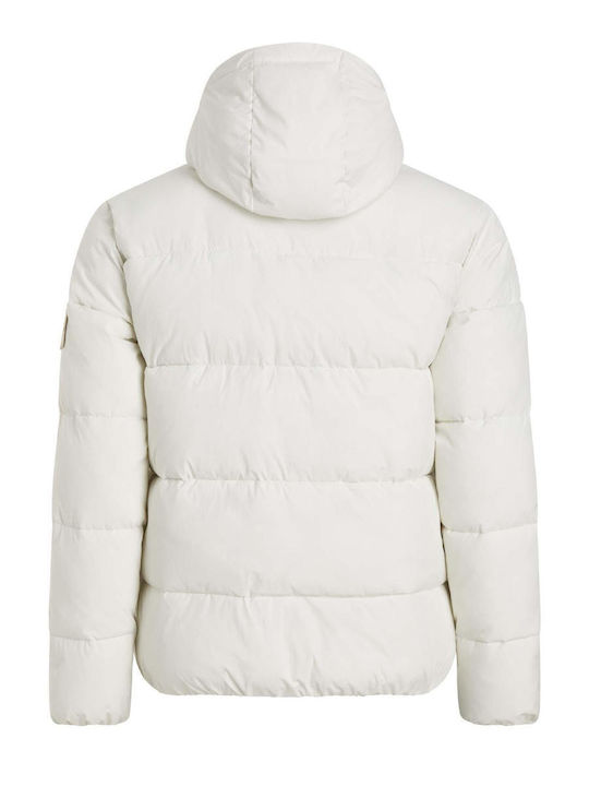 Calvin Klein Essentials Men's Puffer Jacket Beige