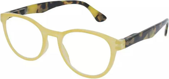 Silac Lesebrille +2.50 in Gelb Farbe