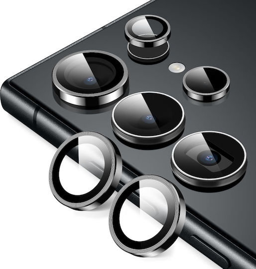 ESR Lens Protector Camera Protection Tempered Glass Black for the Galaxy S24 Ultra