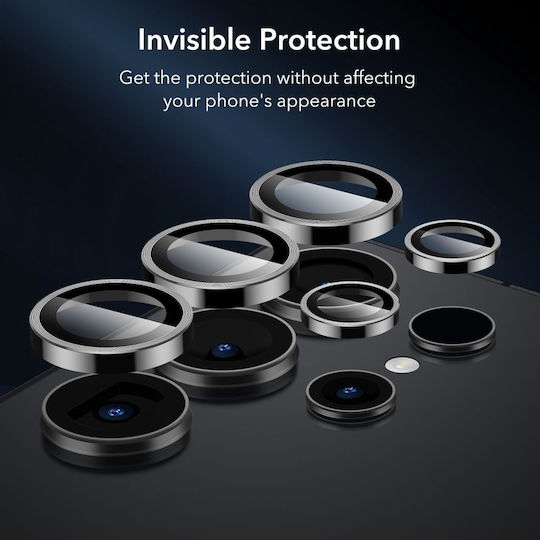 ESR Lens Protector Camera Protection Tempered Glass Black for the Galaxy S24 Ultra