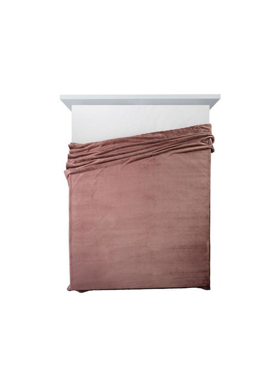 Eurofirany Κουβέρτα Fleece Καναπέ 91x210εκ. Brick Pattern
