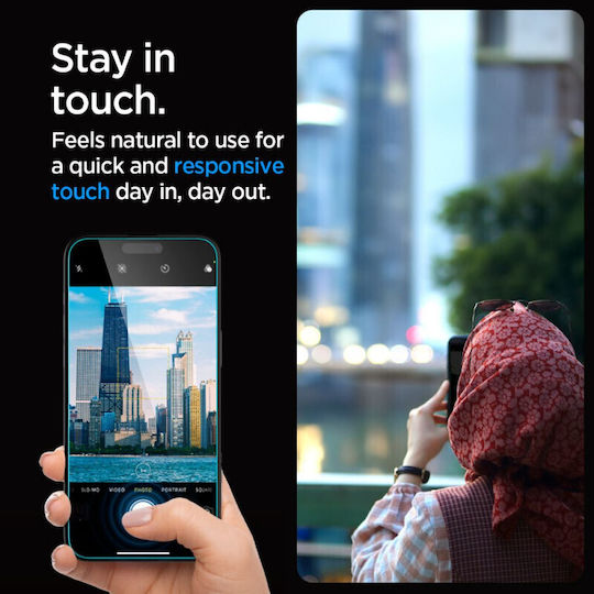 Spigen Glas.tr Privacy Tempered Glass (iPhone 15)