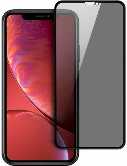 Privacy Full Face Tempered Glass Μαύρο (iPhone 12 mini)