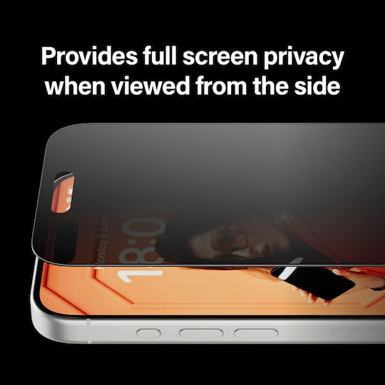 PanzerGlass Ultra-wide Fit Поверителност Закалено стъкло (iPhone 15 Pro)
