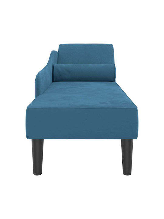 Fabric Recliner Blue