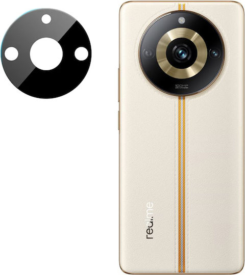 Techsuit Full Camera Protection Tempered Glass Black for the Realme 11