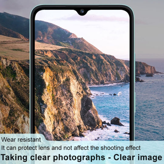 Techsuit Full Προστασία Κάμερας Tempered Glass Μαύρο για το Xiaomi Redmi 12C.