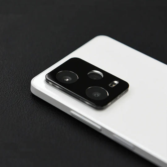 Full Cover Kameraschutz Gehärtetes Glas Black für das Redmi Note 12 / Poco X5