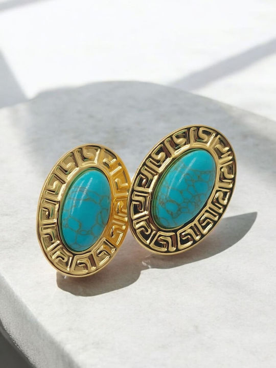 Gold Plated Steel Clip Earrings Gold Plated Steel Clip Earrings
