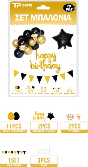 Set Balloons 19pcs 37376 Tpster