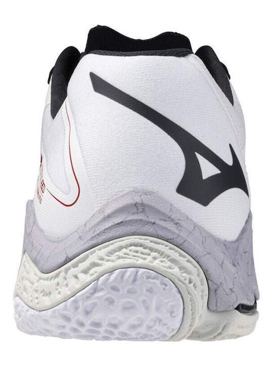 Mizuno Wave Lightning Z8 Mid Sport Shoes Volleyball White