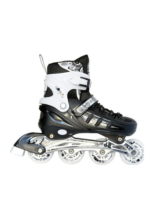 Athlopaidia Inline Adjustable Black Rollers Children