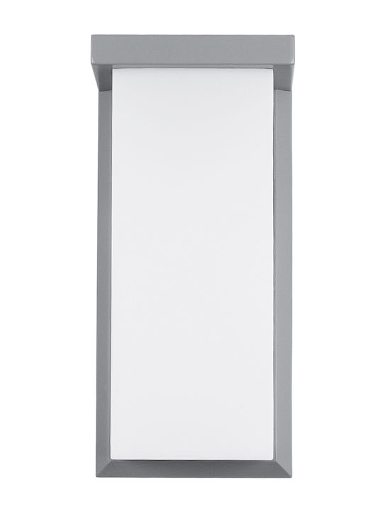 GloboStar Loft Wall-Mounted Outdoor Ceiling Lamp LED IP65 18W with Natural White Light 24.5x11x9.5cm