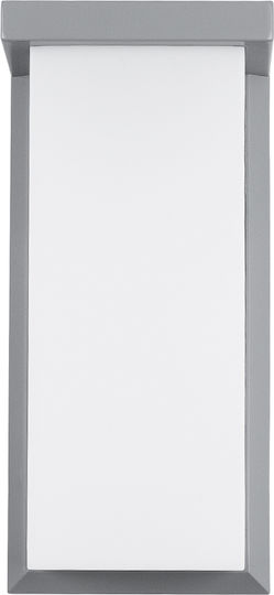 GloboStar Loft Επιτοίχια Εξωτερική Πλαφονιέρα LED IP65 18W με Φυσικό Λευκό Φως 24.5x11x9.5εκ.
