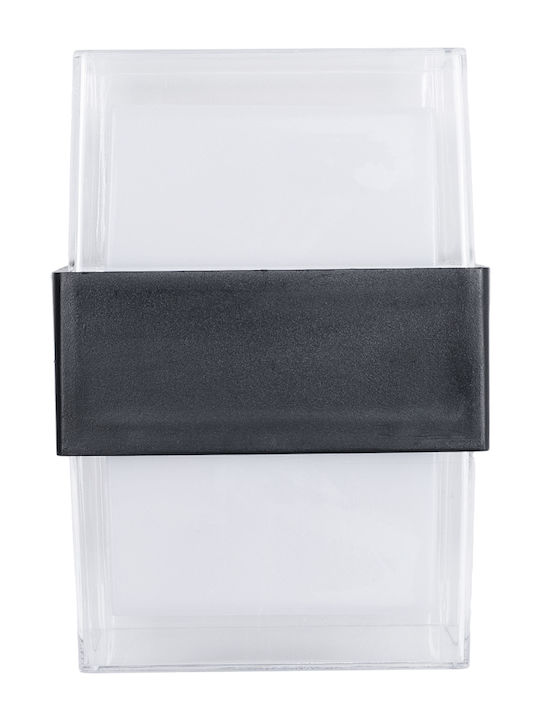 GloboStar Empire Wall-Mounted Outdoor Spot Light LED IP65 10W with Natural White Light Double Beam