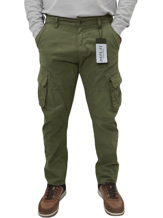 Hose Cargo in Schlanker Passform Grün