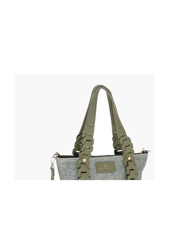 Bartuggi Damen Tasche Schulter Khaki