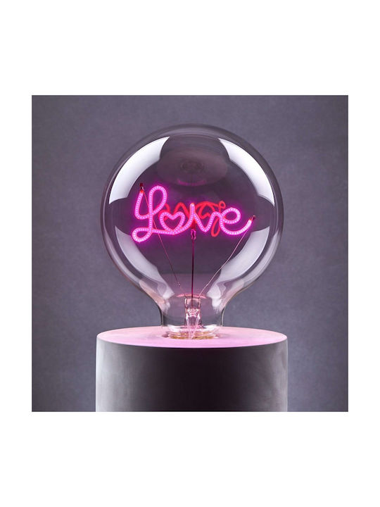 Butlers Διακοσμητικό Φωτιστικό LED Love 12.5x12.5εκ.