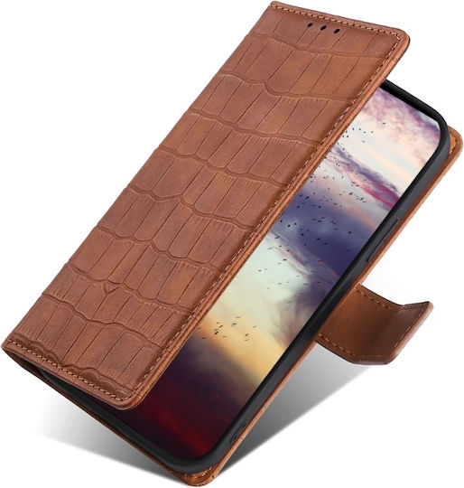 Book Piele / Piele artificială / Silicon Maro (Galaxy A5 2017)