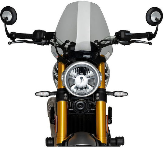 Puig Motorcycle Windshield & Windscreen Tinted Visor for Triumph Speed 21933H