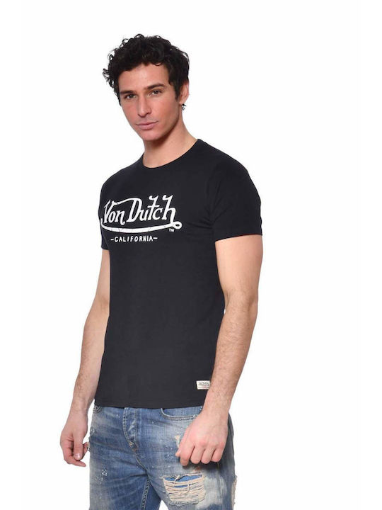 Von Dutch Men's Short Sleeve T-shirt BLACK