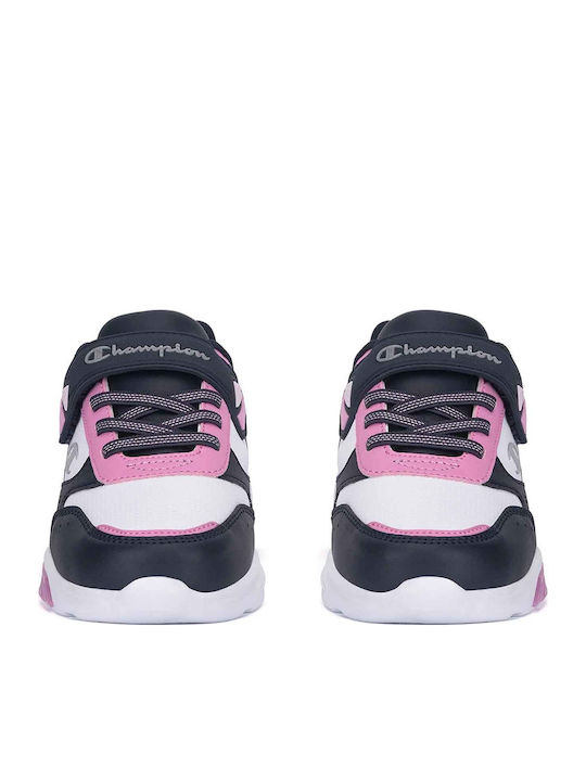 Wave Pu Low Cut K Αθλητικά Παιδικά Παπούτσια Running με Σκρατς Ροζ